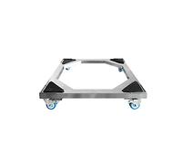 Base de Machine à Laver Réfrigérateur Chariot Roller avec 4 Roues 42-60cm peut choisir Antidérapant Chariot cuisinières lave-vaisselles Support fours Distributeur Automatique (60 * 55cm)
