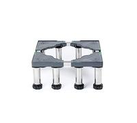 Base de Machine à Laver Réfrigérateur Support pour Lave-Linge Sèche-Linge Congélateur Hauteur 5.9in Réglable Climatiseur Support 4/8/12 Pieds Réduction du Bruit Antichoc (C,8 legs)