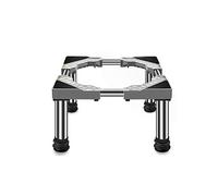 Base De Machine à Laver RéGlable Acier Inoxydable Socle Lave Linge Universel RéFrigéRateur Base 45cm-65cm RéGlable Support RéDuction Du Bruit Effet pour RéFrigéRateur SèChe-Linge