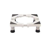 Base de machine à laver réglable Base de machine à laver pour sèche-linge Anti-vibration Muet Longueur/largeur 42-68 cm Support de réfrigérateur Support de laveuse et de sécheuse Support de