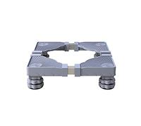 Base de machine à laver réglable Base de support de machine à laver réglable Support de support de sèche-linge rétractable Longueur 50-62 cm Largeur 48-60 cm Lave-vaisselle Climatiseur Haute