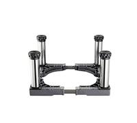 Base de machine à laver réglable Base universelle Support de réfrigérateur pour dortoir Longueur/largeur réglable 40-65 cm Base de machine à laver avec plateaux de réfrigérateur de 4/8/12 pi