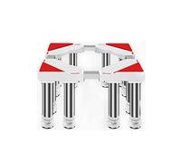 Base de machine à laver réglable Support de base de machine à laver réglable Longueur/largeur réglable 18 pouces-25 pouces Support de support de réfrigérateur Support de sèche-linge Support