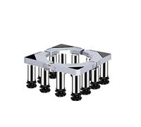 Base de Machine à Laver RéSistant à L'Humidité Support Lave Linge Sèche-linge Réglable Longueur/Largeur 40-65cm Réfrigérateur Stent Scratch Prévention Réglable en Hauteur 19-22cm (12Legs,19-22cm)