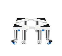 Base de Machine à Laver Support Lourd Réfrigérateur Chariot Réglable 45-65cm Tambour Machine à Laver Support Socle pour Sèche Linge lave Linge Faciliter Drainage et Élever - 400kg