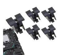 Base de machines à sous de carte graphique avec fixation Clip-Black Base de machines à sous Graphics Card, jeu de socket à emplacements de carte graphique polyvalent, accessoires informatiques pour le