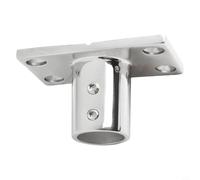 Base de main courante de bateau en acier inoxydable 316, raccords de tuyau rectangulaire avec angle de 90 degrés, résistant pour yachts, bateaux gonflables et en fibre de verre (22 mm)