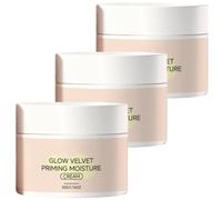 Base de maquillage Velours Éclatant, une base de maquillage coréenne pour le soin de la peau, à la texture onctueuse et hydratante, idéale au quotidien comme pour les occasions spéciales.