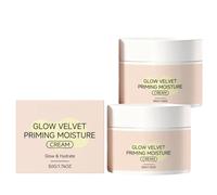 Base de maquillage Velours Éclatant, une base de maquillage coréenne pour le soin de la peau, à la texture onctueuse et hydratante, idéale au quotidien comme pour les occasions spéciales.