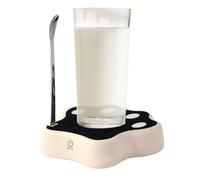 Base De Mélangeur Pour Tasse À Café - Mélangeur Automatique À Base D'agitation Rechargeable, Gadgets De Cuisine Polyvalents Avec Cuillère À Café, Outil Automatique Magnétique Ultra Silencieux Pour Tas