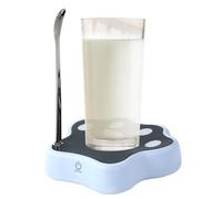 Base De Mélangeur Pour Tasse À Café - Mélangeur Automatique À Base D'agitation Rechargeable, Gadgets De Cuisine Polyvalents Avec Cuillère À Café, Outil Automatique Magnétique Ultra Silencieux Pour Tas