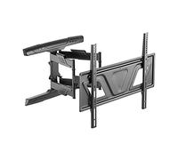 Base de Meuble TV à Mouvement Complet, Support Mural pour téléviseur de 37 à 80 Pouces, Support intégré à Profil Bas, pivotant inclinable, Extension de Support TV, Peut contenir jusqu'à 99 LB