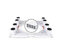 Base de Meubles Support de machine à laver robuste et réglable pour réfrigérateur, 1,2 m, 2,4 m, 3,6 m, 4 pieds, 8 pieds, 12 pieds, multifonctionnel, pour sèche-linge, réfrigérateur, congéla