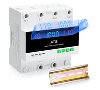 Base de microcontrôleur ATS 100 A pour une commutation sûre entre l'alimentation principale et l'alimentation de secours, commutateurs de transfert automatique haute capacité, dispositif de