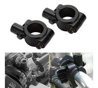 Base de Miroir, OSAN 2 Pcs Universelle 7/8" Motorcycle 10mm L'adaptateur de Rétroviseur Aluminium
