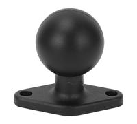 Base de Montage à rotule Nutriess de 1,5 Pouce, Plaque Ronde en Alliage d'aluminium anodisé, Taille C, Bras à Double Douille, Supports RAM, Support Polyvalent pour Une Fixation