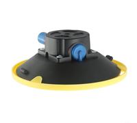 Base de montage à ventouse sous vide de 15,2 cm avec main, lève-vitre concave robuste pour réparation automobile, capacité de 31,8 kg, filetage M6/M8/1/4"/3/8", oui (10 mm)