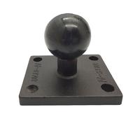Base de montage carrée en aluminium avec tête sphérique pour support de Ram, pour Garmin Zumo/TomTom