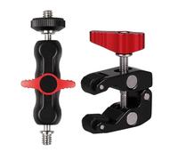 Base de Montage de la caméra, Pince de caméra | Clip de Support de Microphone - Accessoires de Photographie de Monture de, pour affichages, lumières vidéo LED, Microphones