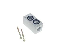 Base de montage d'électrovanne 4M/4V210-08 4V310-10 410-15 Siège soupape cylindre/plaque soupape/bloc(4v310)