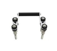 Base De Montage GPS Support De Navigation pour Téléphone Portable pour Guidon De Moto pour B&MW F850GS, F750GS, F800GS, F700GS Support D'extension(Argent,12MM)
