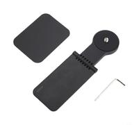 Base de montage magnétique pour caméra d'action DJI - Support de bureau puissant à 8 aimants - Accessoire polyvalent de vlogging - Noir 16,7 cm