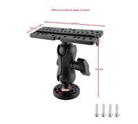 Base De Montage Pivotante À 360 Degrés Pour Kayak De Mer, Dispositif Électronique Pour Détecteur De Poissons, Gps, Support Rotatif Pour Bateaux Et Yachts