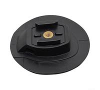 Base De Montage pour caméra Pour Planche De Surf PVC Support Stable | PVC Construction, 10x10x2.2cm Size, Secure Fit For Surf/kayak, Easy Install, Stable Water Vlogging
