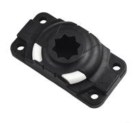 Base de montage pour canne à pêche kayak, détecteur de poissons et smartphones compatible avec bateaux gonflables, canoës, voiliers et véhicules tout-terrain, y compris les VTT