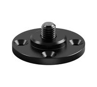 Base de montage universelle en aluminium de 1 cm pour équipement vidéo, éclairage de photographie, accessoires de support de tablette, adaptateur à tête sphérique