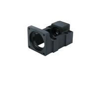 Base de moteur à vis à billes, servomoteur pas à pas, siège intégré HM57/60/86, support d'installation, support de roulement(H-M20-86angularcontactcastironBlack)