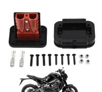 Base de panneau 50A pour connecteurs - pour montage en surface, cadre de prise utilitaire | Kit de montage robuste, coque de protection de protection, adaptation univers