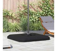 Base de parasol à bras déporté 130kg Noir vidaXL