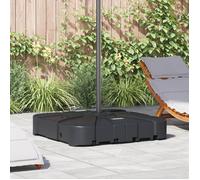 Ensemble De Parasol Déporté 2 Pièces Vidaxl, Avec 150 Kg De Sable Ou 113 Kg D'eau