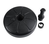 Base de Parasol, Porte-parapluie Extérieur en Plastique Base de Parasol Rond Pied Parasol Professionnel pour Jardin, Extérieur.