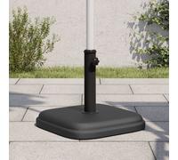 Base de parasol pour mâts Ø32/35/38 mm 11 kg carré base de parapluie vidaXL