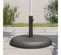 Base de parasol pour mâts Ø32/35/38 mm 15 kg rond base de parapluie vidaXL