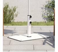 Base de parasol pour mâts Ø32 38 48 mm 15 kg rectangulaire