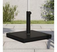 Base de parasol pour mâts Ø32/38/48 mm 18 kg carré base de parapluie vidaXL