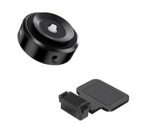 Base de plaque arrière magnétique pour DJI Osmo Action 6, support de sangle de cou, support de plaque arrière pour accessoires de caméra DJI Osmo Action 6 (base à dégagement rapide + support