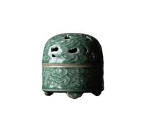 Base de Porte-Encens Petit brûleur d'encens en céladon, d'aromathérapie créatif, Accessoires de cérémonie thé Zen, céramique for la Maison(B)
