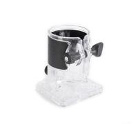 Base de pour Bois, pour accessoire de Fraisage Transparent en | Plastique Renforcé pour Dégauchisseuse 3700-1/3700-2/3700-3/3700-4, RT0701C et WU601, Trou
