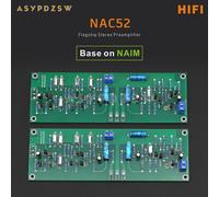 Base de préamplificateur sur NAIM, kit de bricolage, carte finie, phare 2 CH HIFI stéréo NAC52 Kit de bricolage