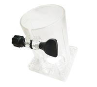 Base de protection de défonceuse précise avec design transparent pour améliorer la précision de coupe dans le travail du bois Base de défonceuse de coupe précise