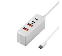 Base de Quai de câble de répartiteur d ' Alimentation USB C avec 4 Ports pour Le Chargement simultané de Plusieurs Gadgets à Faible consommation, séparateur de USB C Portable