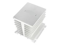 Base de radiateur à relais à semi-conducteurs, refroidissement naturel industriel en forme de W, refroidissement à air forcé(T type 1-60A 100 * 100 * 96)