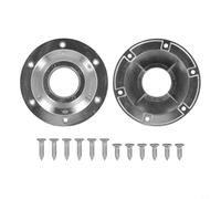 Base de rechange pour pied de table de camping-car et yacht - Support de bride en aluminium, résistant à l'usure, ne se déforme pas, installation facile