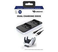 Base de recharge pour 2 manettes PS5 Blanc et Noir