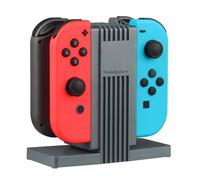 Base De Recharge Station D'accuei Multi-Chargeur Mpteck - Pour Remote Manette Nintendo Switch Joy-Con - Charge 4 Contrôleurs