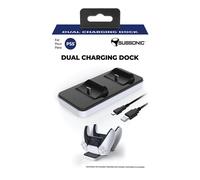Subsonic Base de recharge pour 2 manettes DualSense PS5 – Blanc et Noir